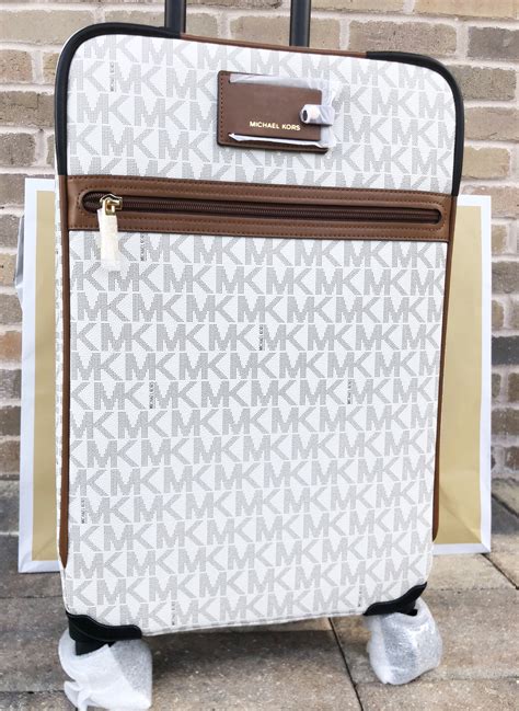 michael kors travel suit|michael kors carry on suitcase.